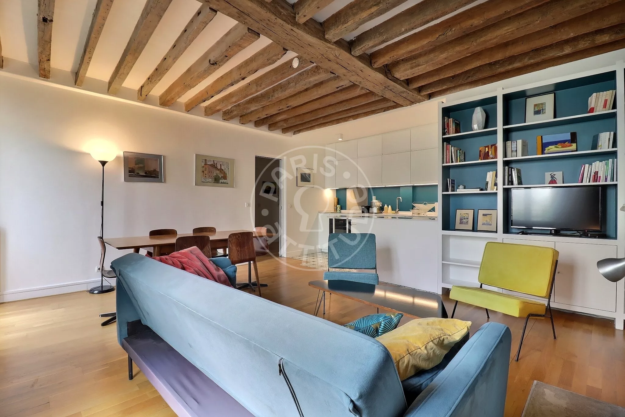 Flat Rue des Bernardins in Paris