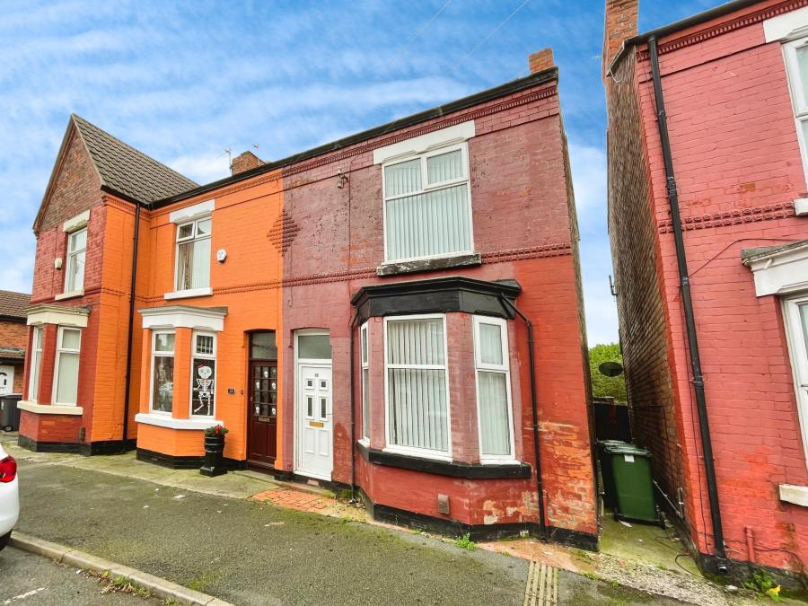 House Brentwood Street in Wallasey