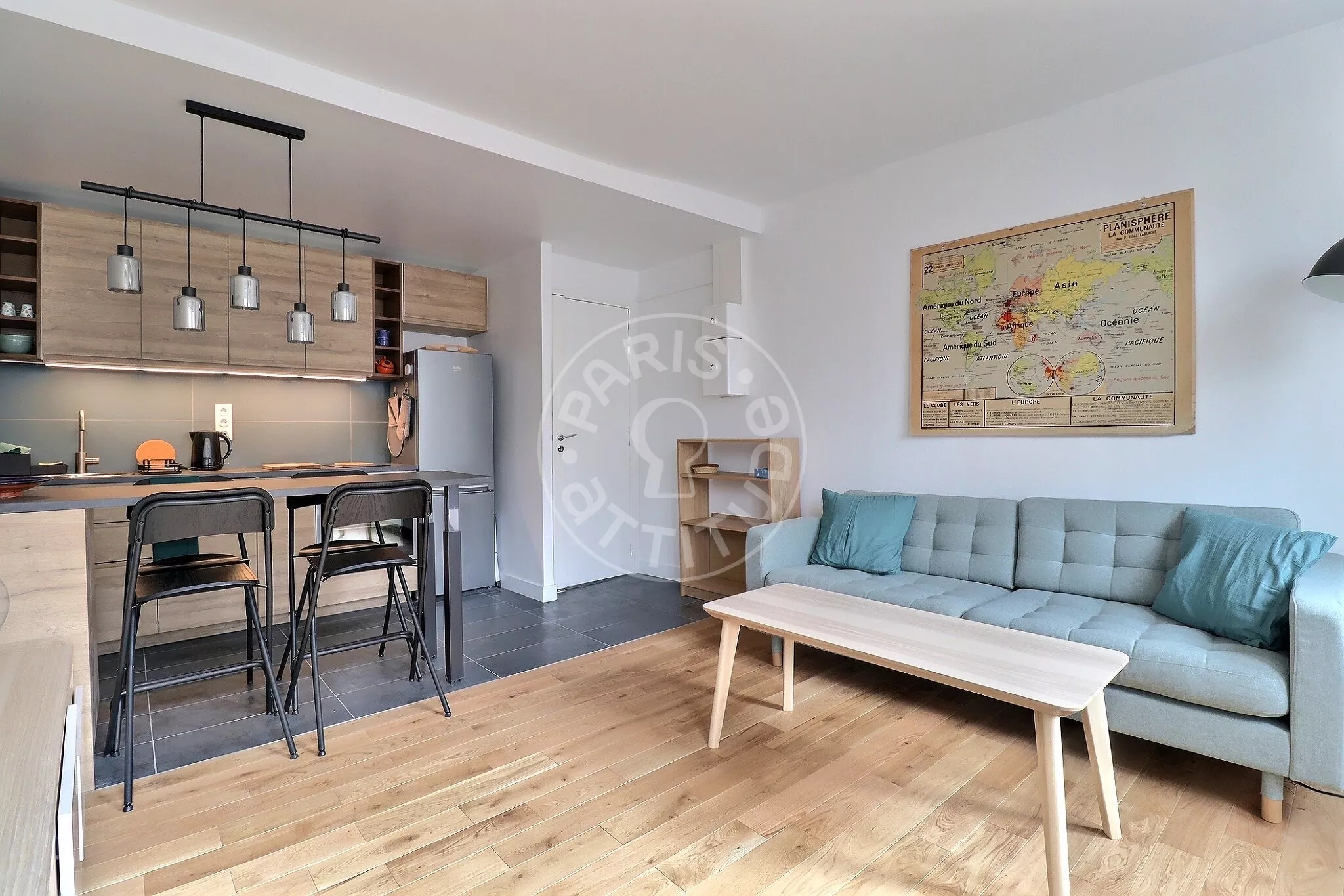 Flat Rue d'Aligre in Paris