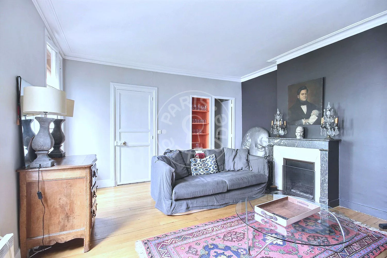 Flat Rue Rousselet in Paris