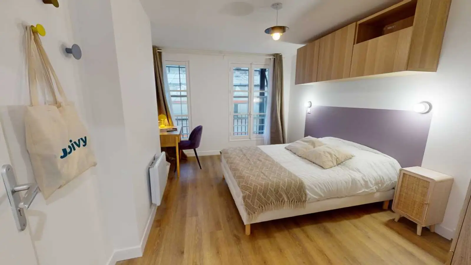 Chambre Rue du Chalet à Paris