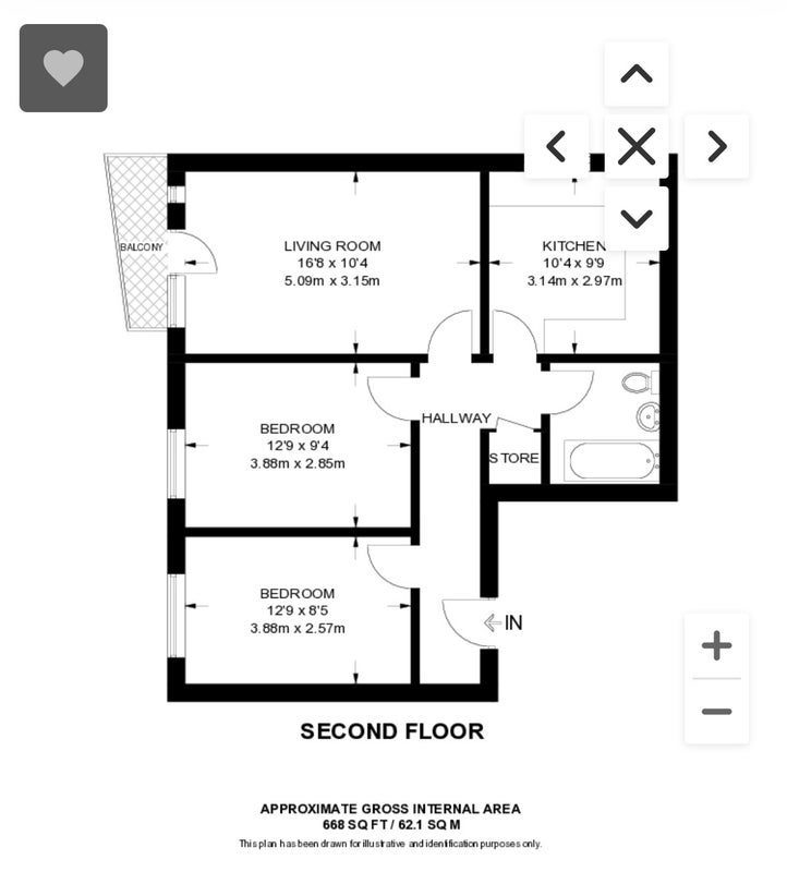 Room Parkside Crescent in Greater London