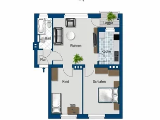 Wohnung Cracauer Straße in Magdeburg