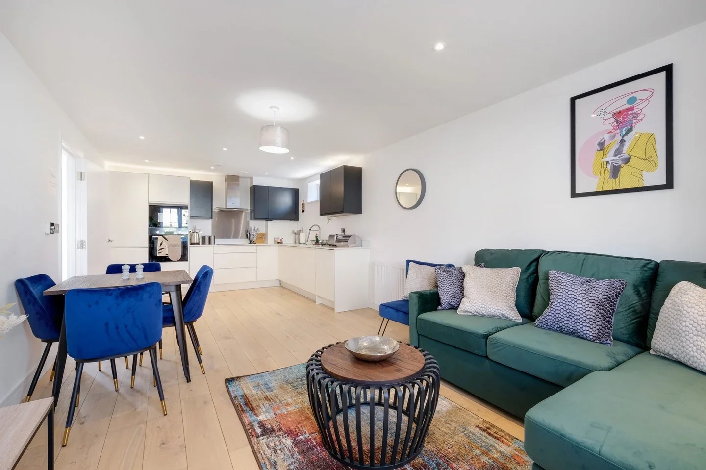 Flat Rusham Road in Borough of Runnymede