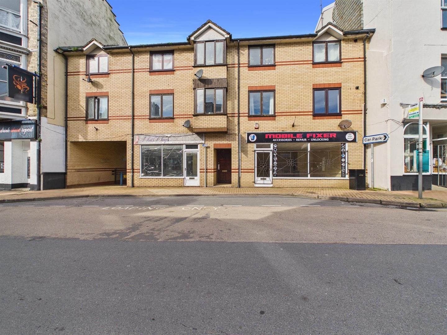 Flat High Street in North Devon