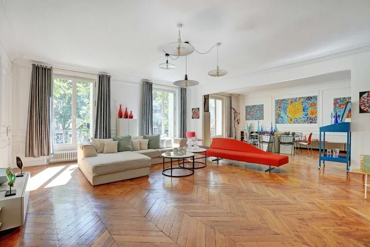 House Boulevard Malesherbes in Paris