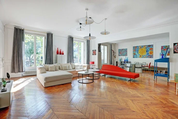 House Boulevard Malesherbes in Paris
