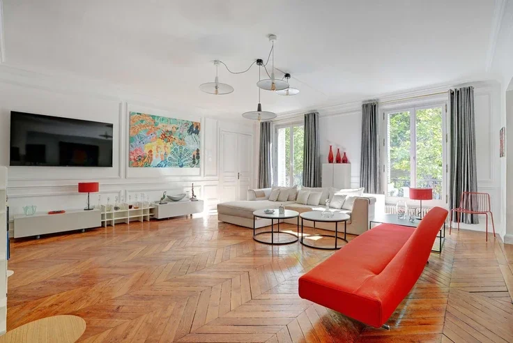 House Boulevard Malesherbes in Paris