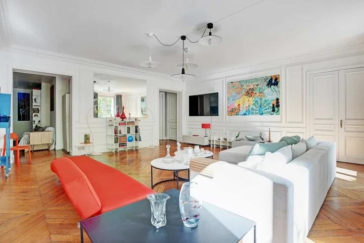 House Boulevard Malesherbes in Paris