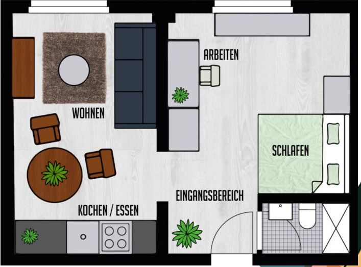 Wohnung Trillerweg in Saarbrücken