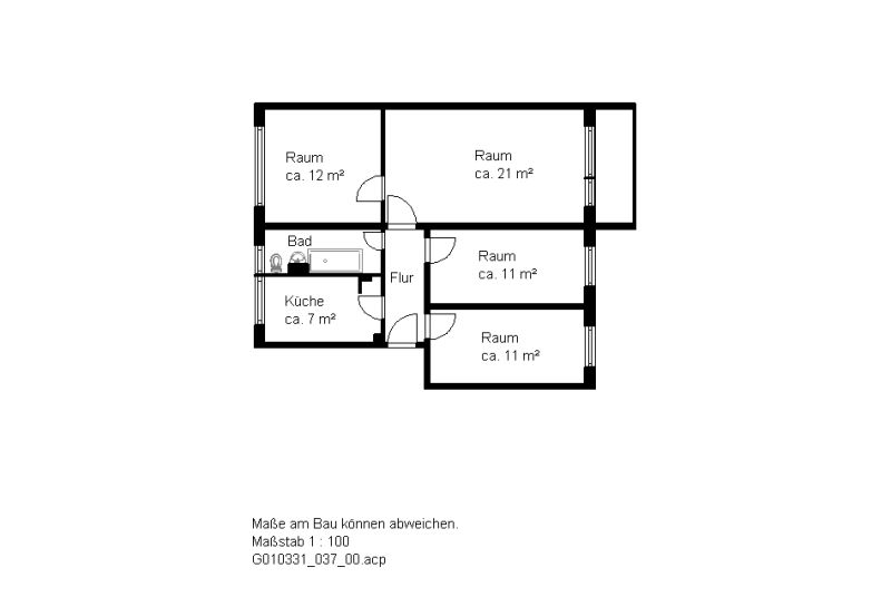 Wohnung Hildesheimer Straße in Halle (Saale)