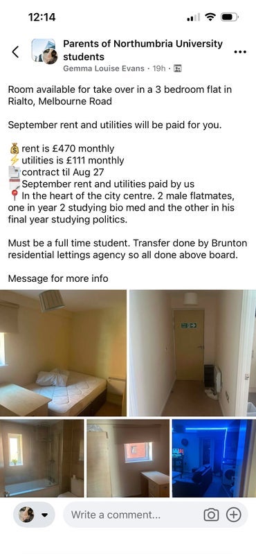 Room Pandon Bank in Newcastle upon Tyne