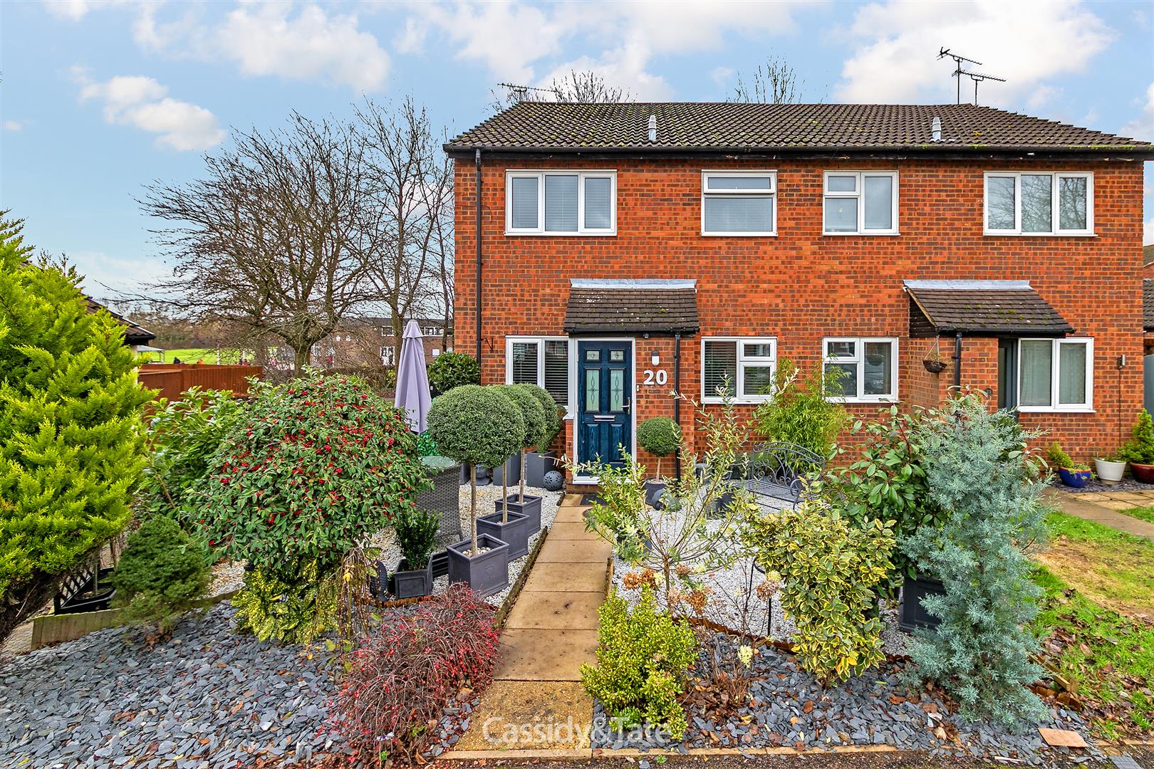 House Runcie Close in St Albans