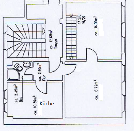 Wohnung An der Mauer in Borna