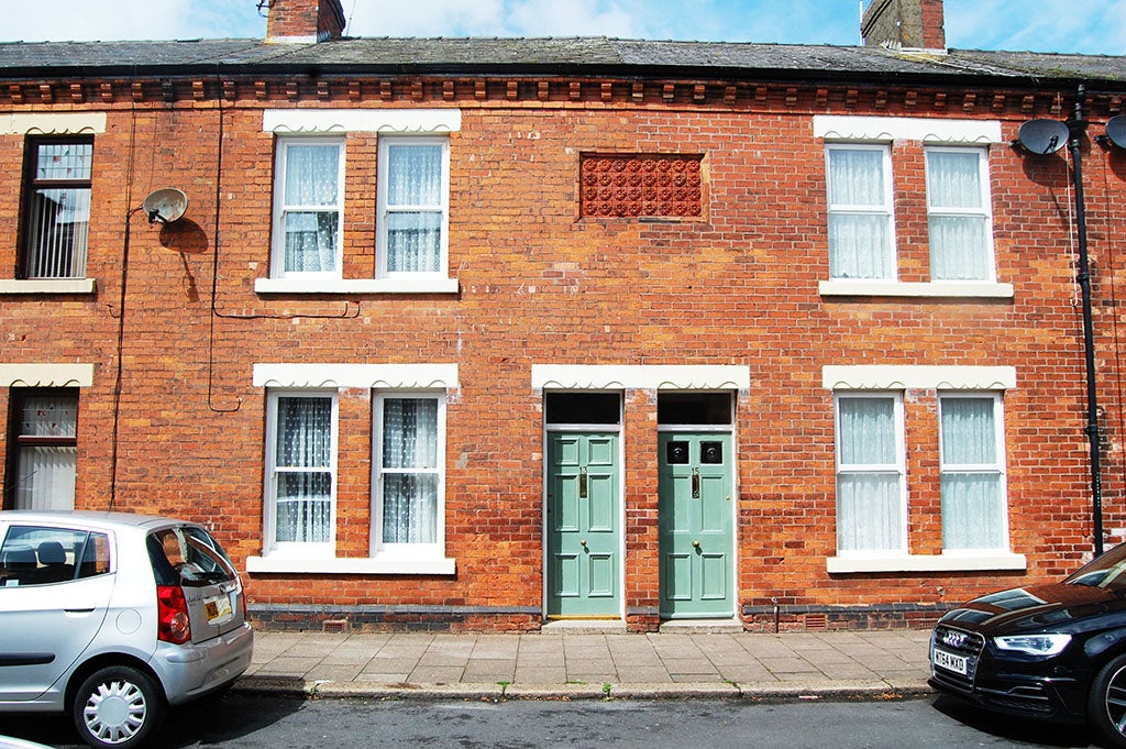 House Parade Street in Barrow-in-Furness