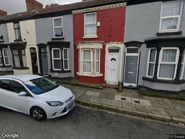 House Strathcona Road in Liverpool