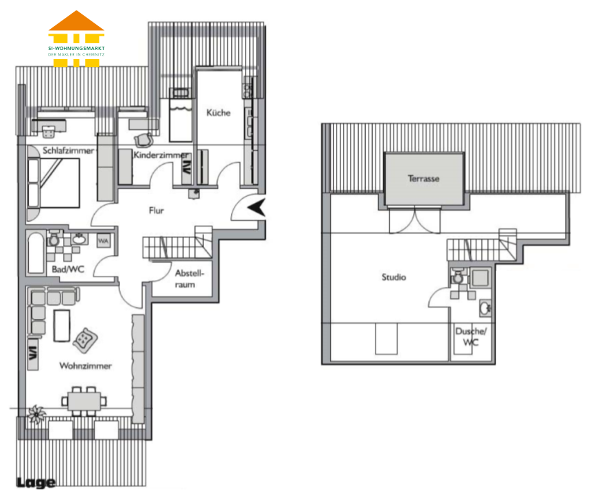 Wohnung Henriettenstraße in Chemnitz