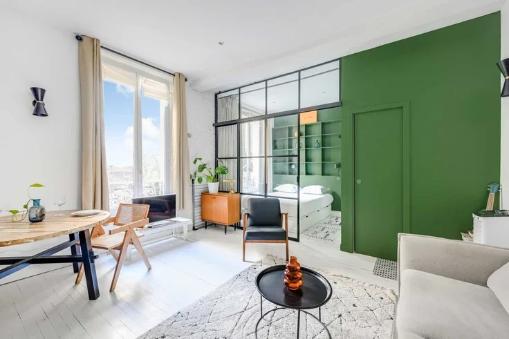 Flat Rue Custine in Paris