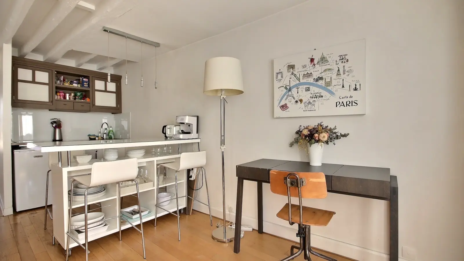 Flat Rue du Temple in Paris