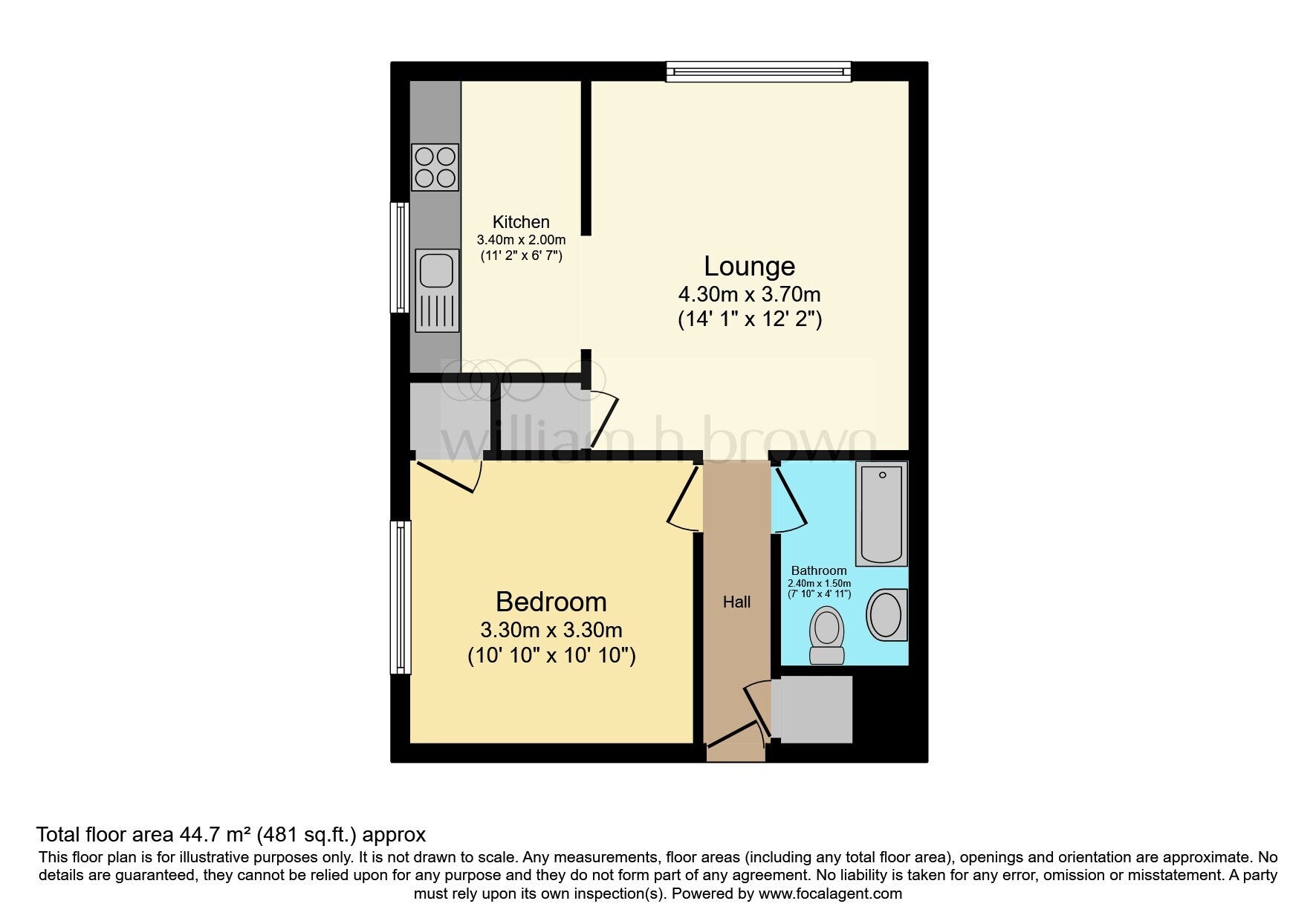 Flat Hillside in Hoddesdon