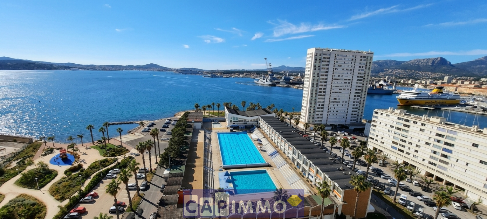 Flat Mourillon Parc in Toulon