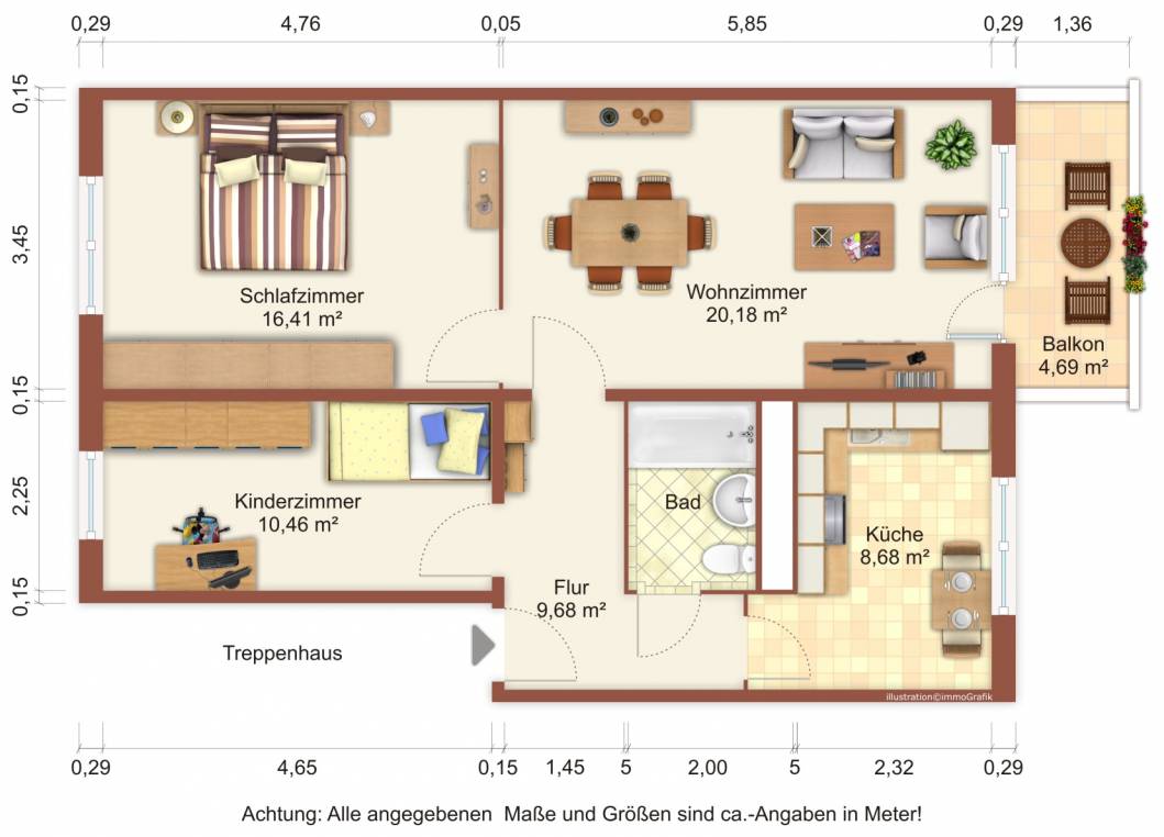 Wohnung Fritz-Reuter-Straße in Gützkow
