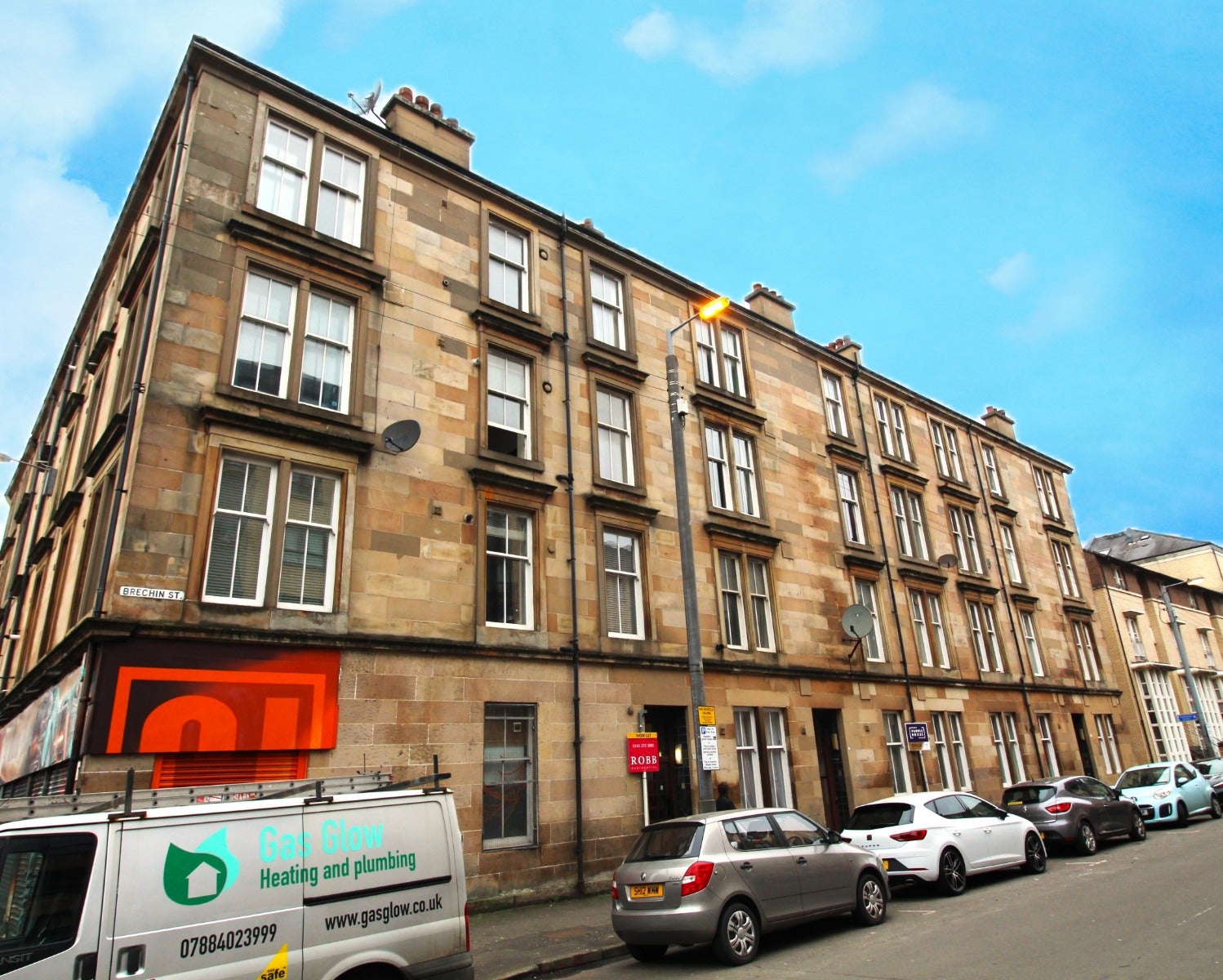 Flat Brechin Street in Glasgow