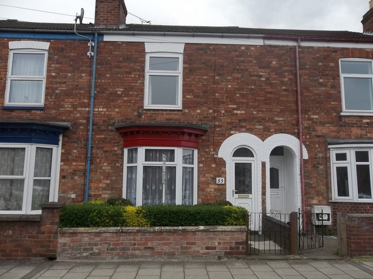 House Lea Road in West Lindsey