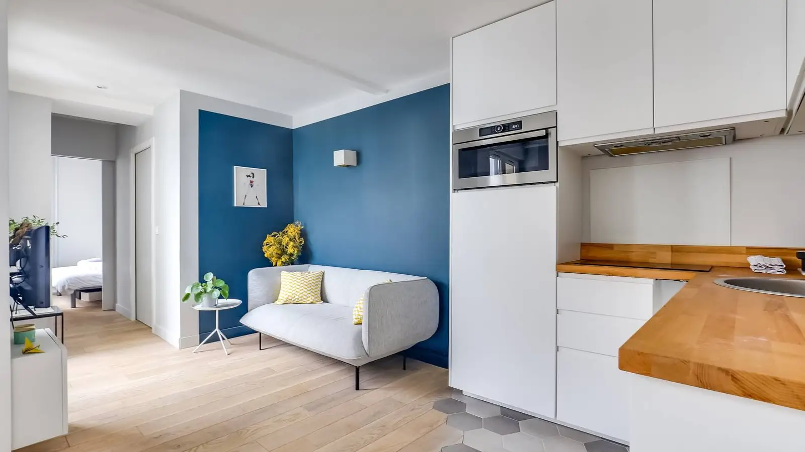 Flat Boulevard Richard-Lenoir in Paris