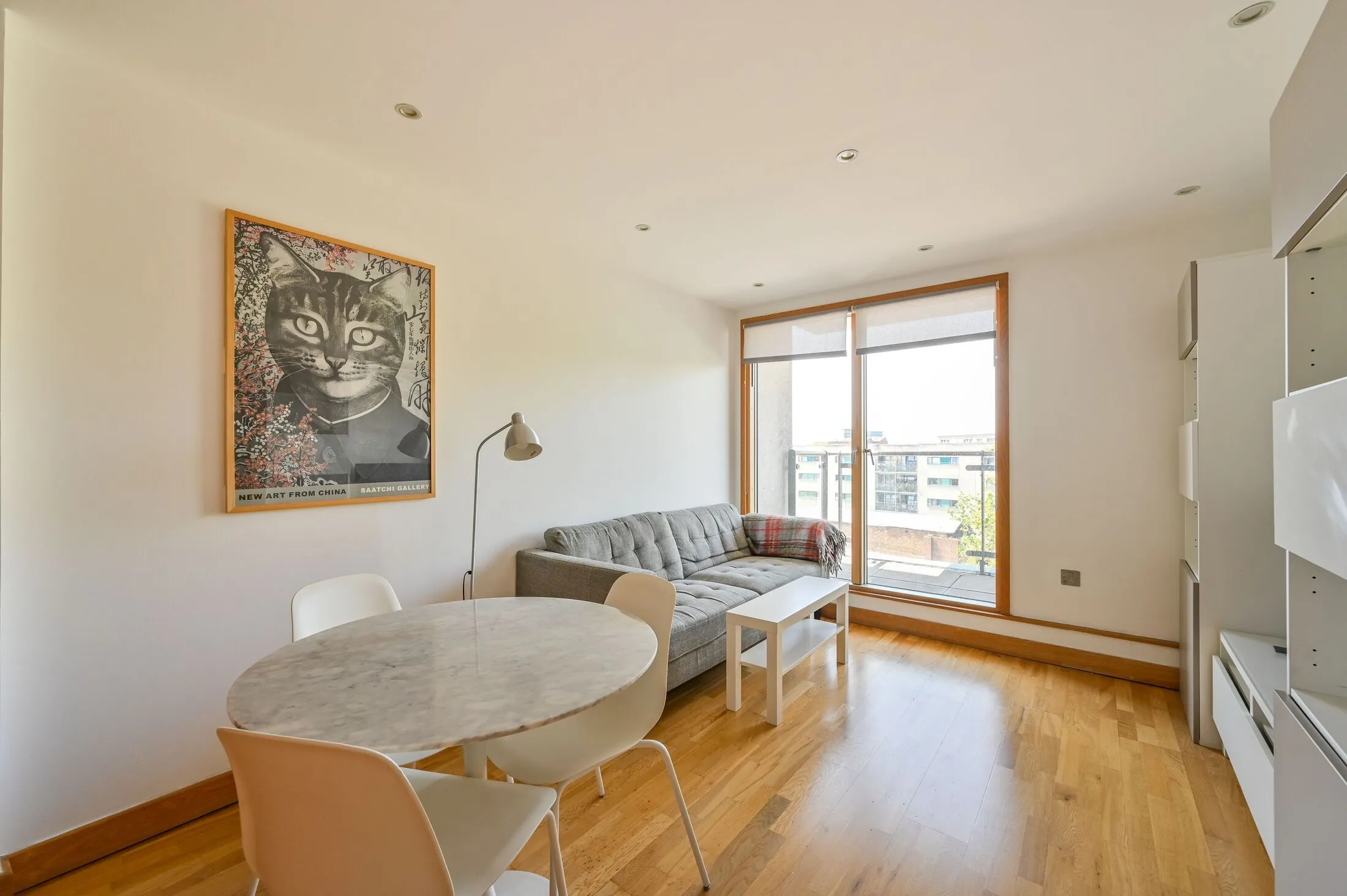 Flat Burdett Road in Greater London