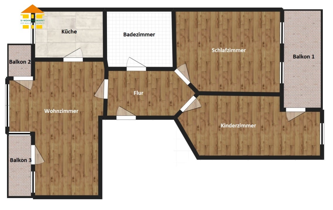 Wohnung Rudolf-Marek-Straße in Chemnitz