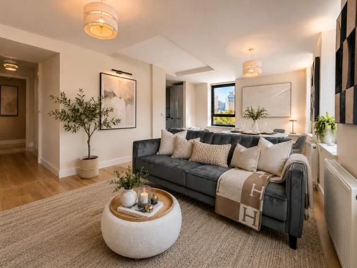 Flat Cowthorpe Road in Greater London