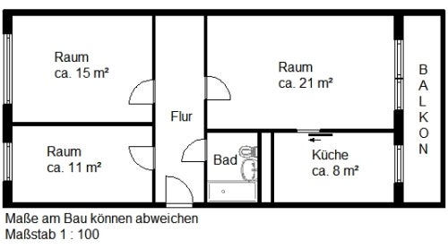 Wohnung Lunzbergring in Halle (Saale)
