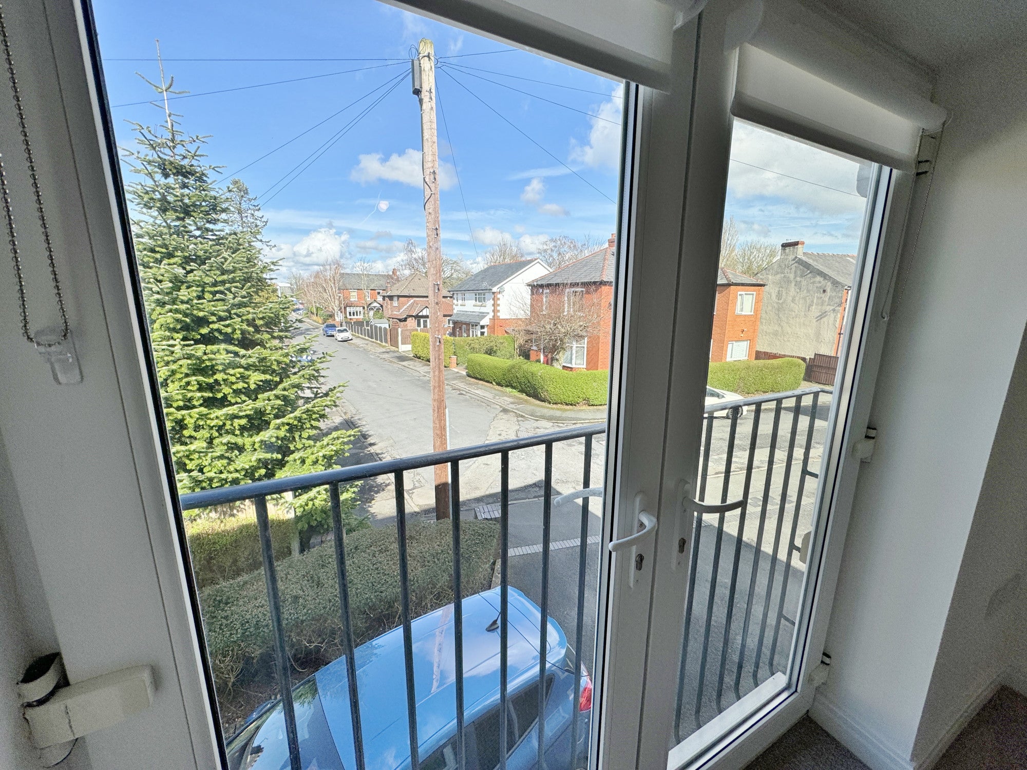 Flat Lawrence Road in South Ribble