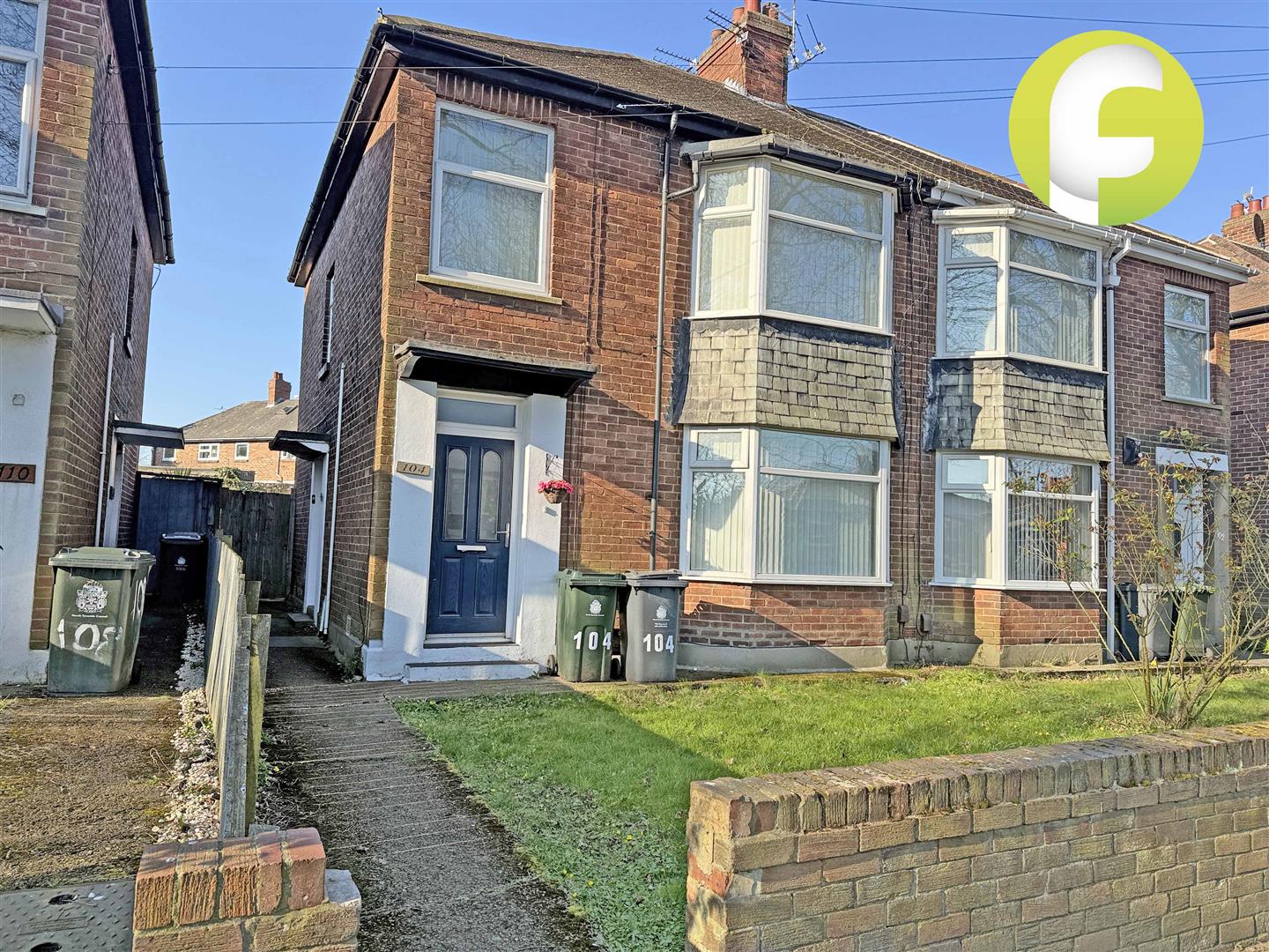 Flat Verne Road in North Tyneside