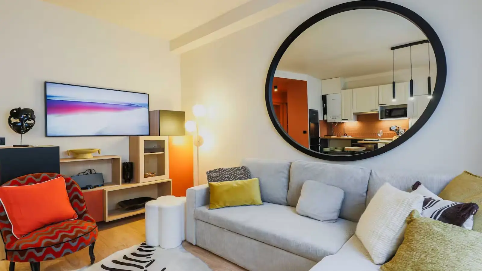 Flat Rue Mouton Duvernet in Paris