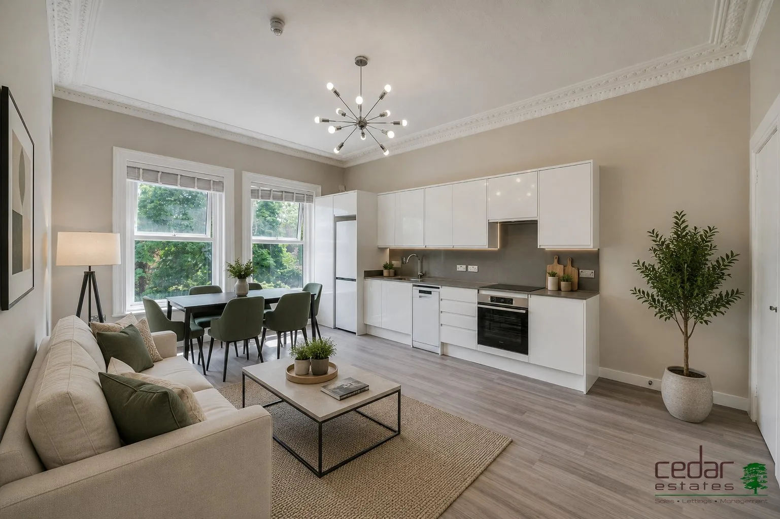 Flat Cleve Road in Greater London