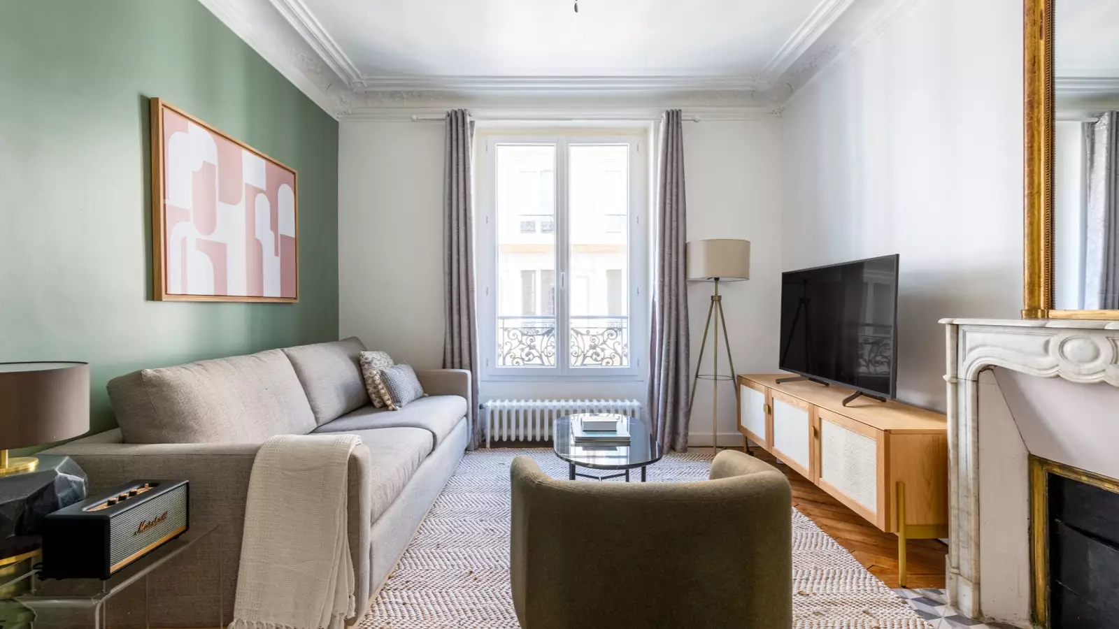 Flat Rue des Acacias in Paris