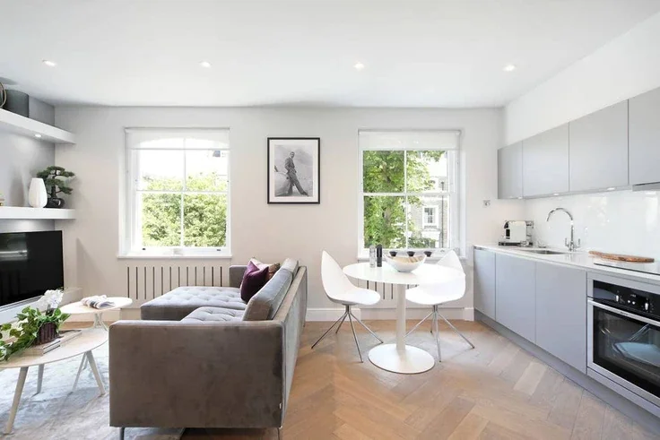 Flat Moorhouse Road in City of Westminster
