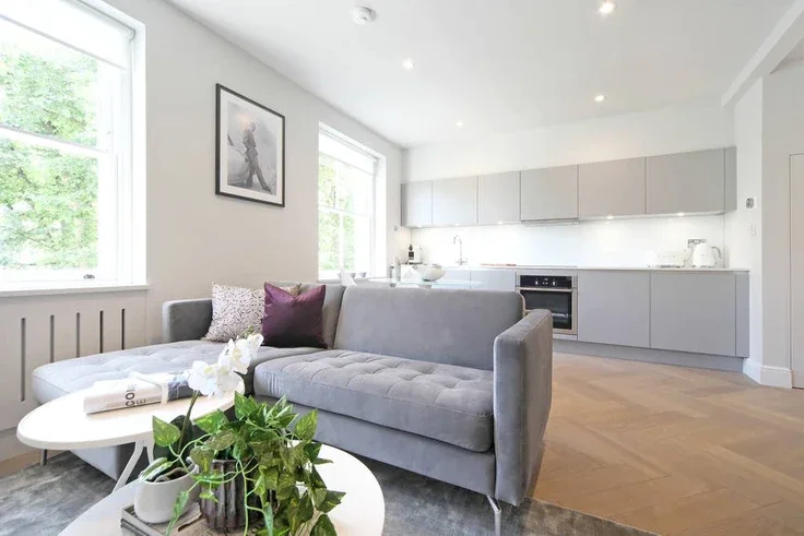 Flat Moorhouse Road in City of Westminster