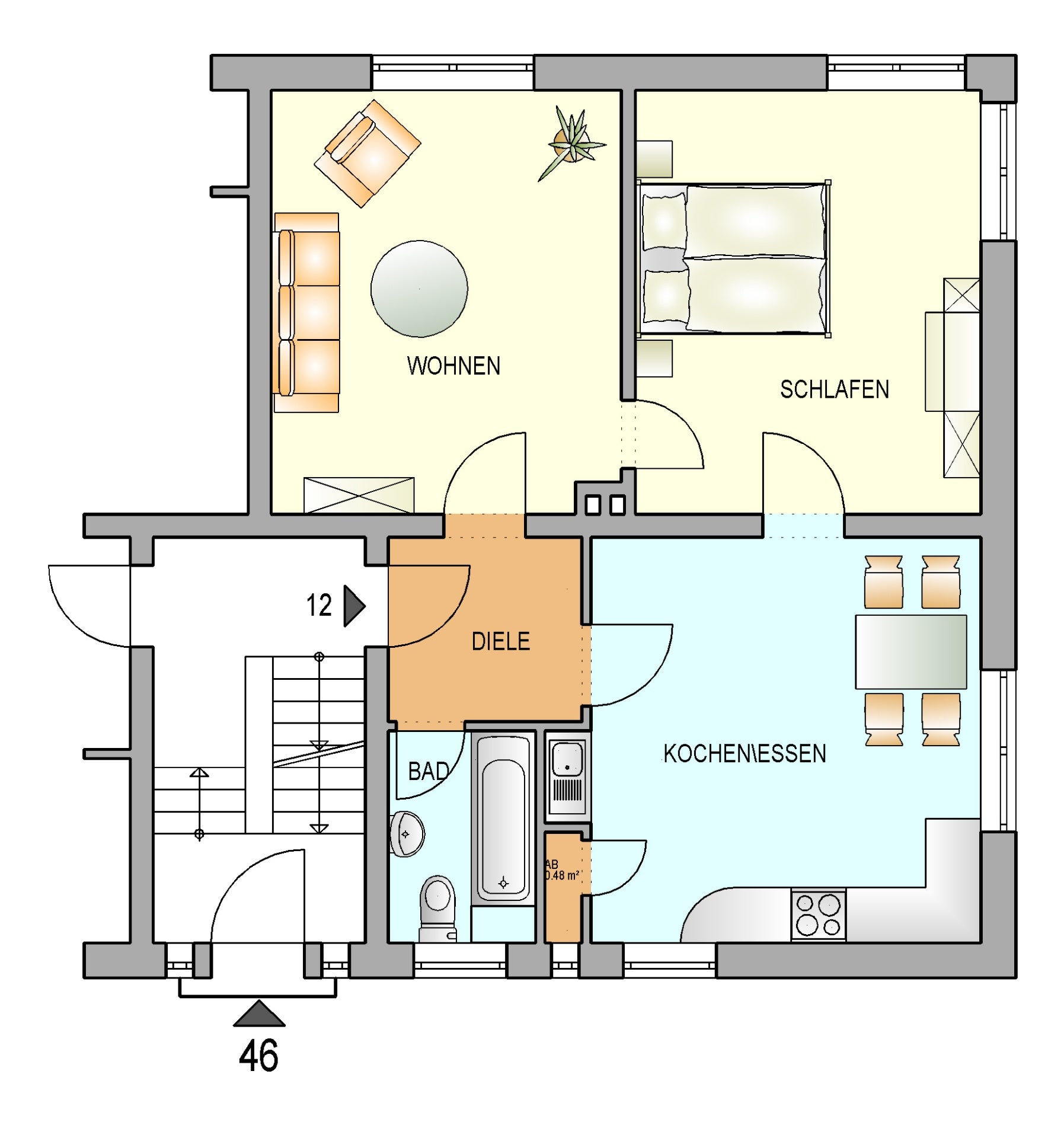 Wohnung Ringelstraße in Remscheid