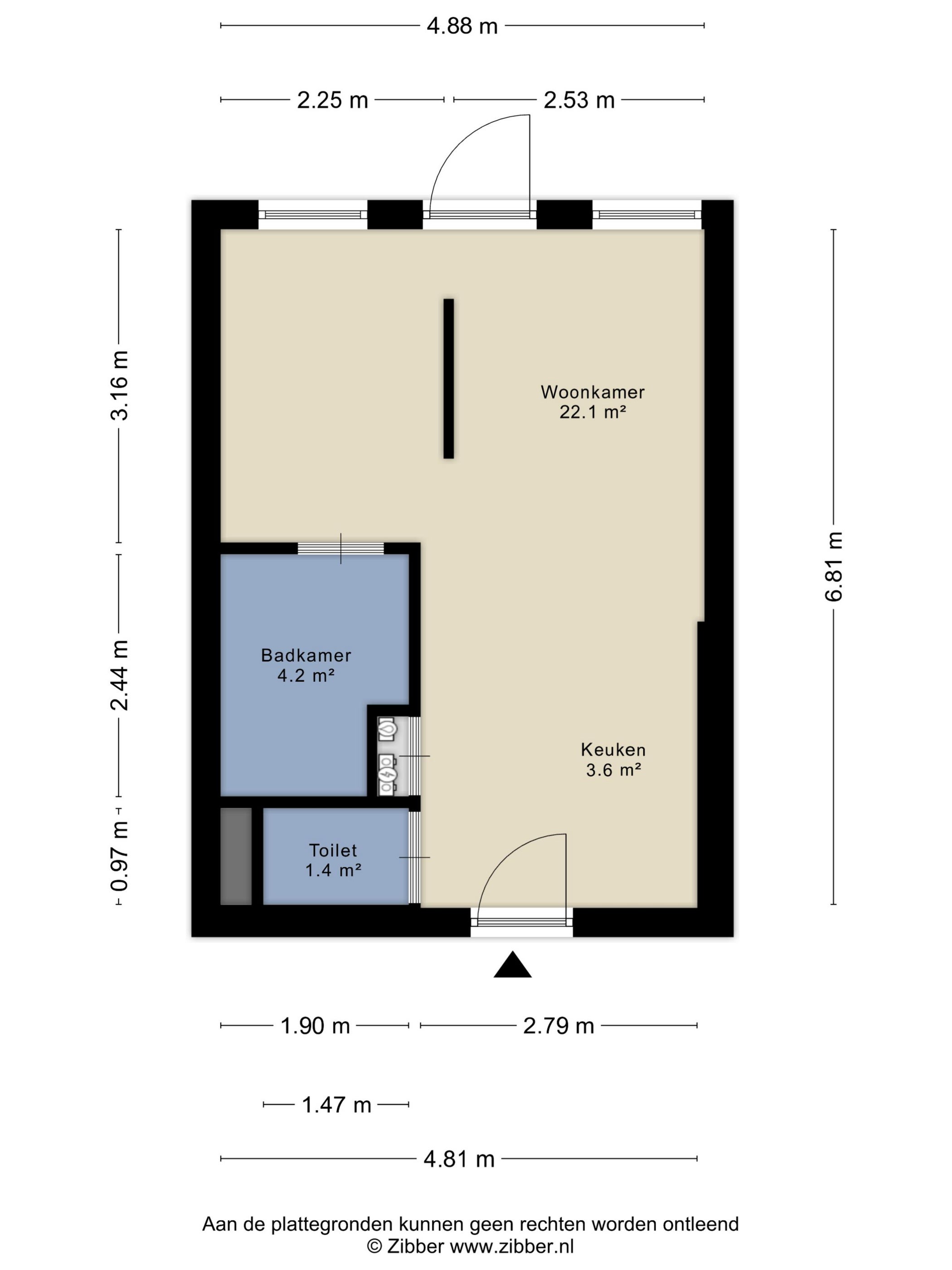 Appartement Kromme Jak 17