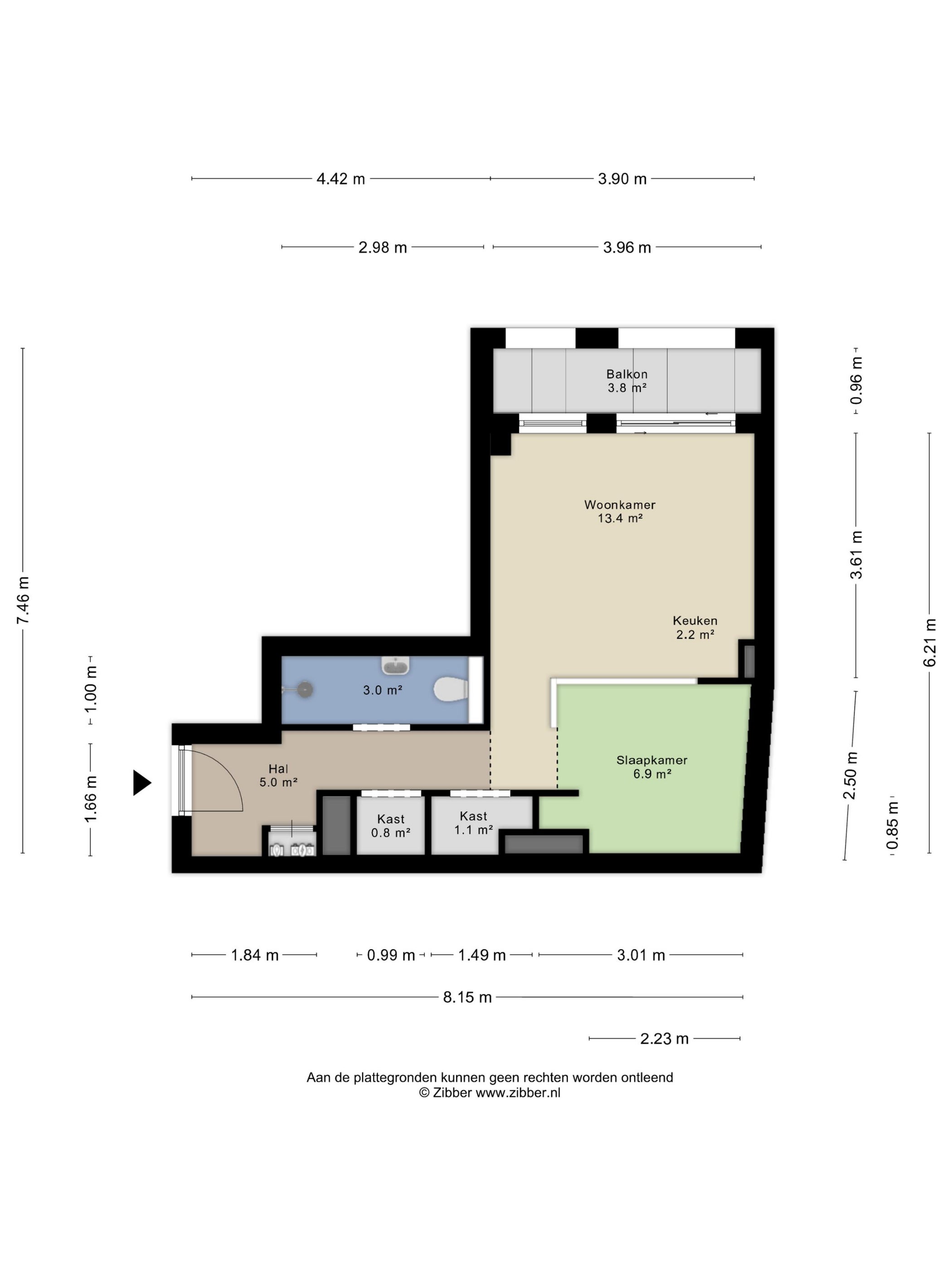 Appartement Kromme Jak 19