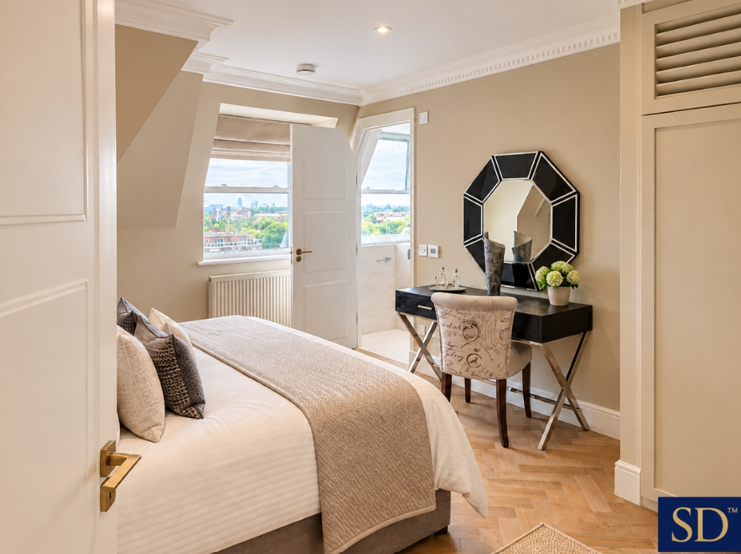 Flat Boydell Court in Greater London