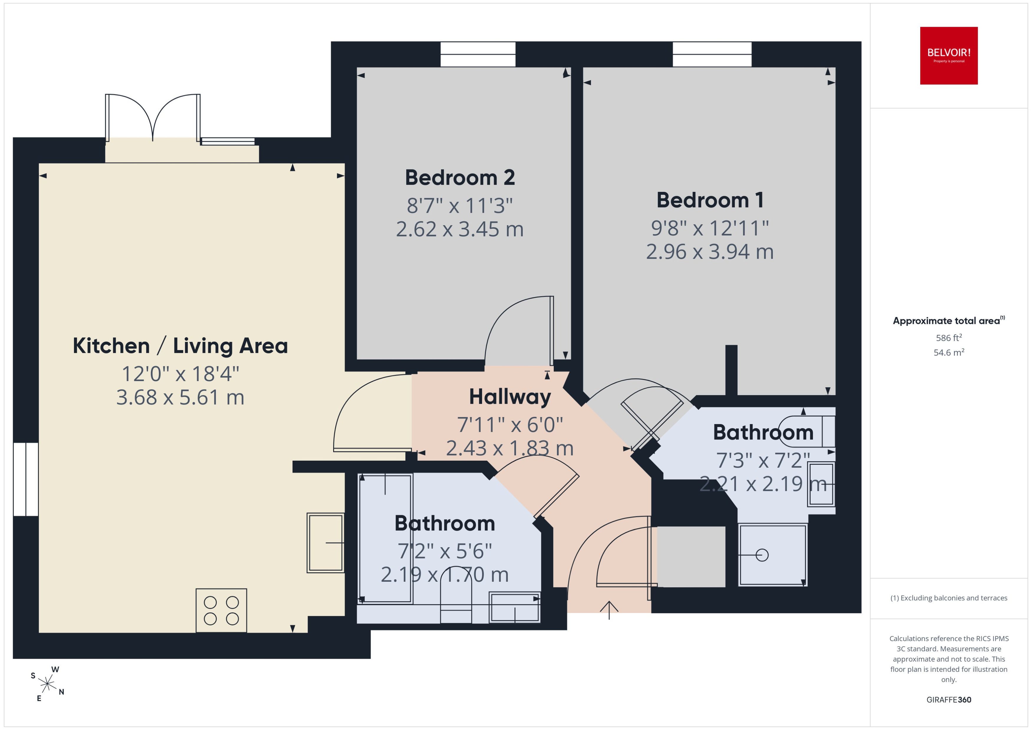 Flat Almond Walk in Witham Town