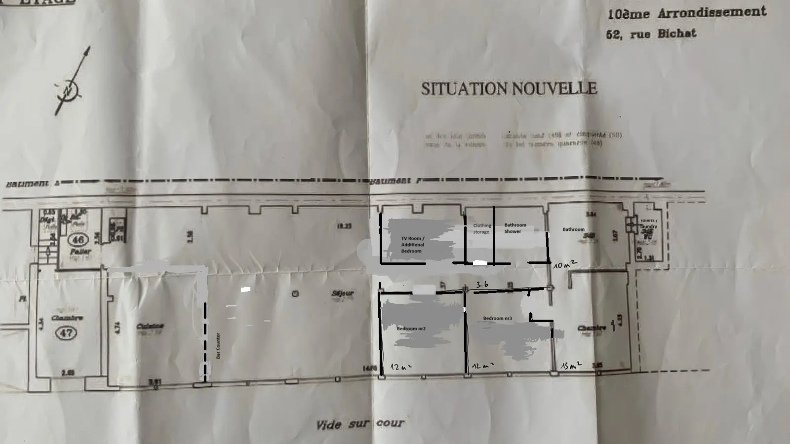Appartement Rue Bichat à Paris