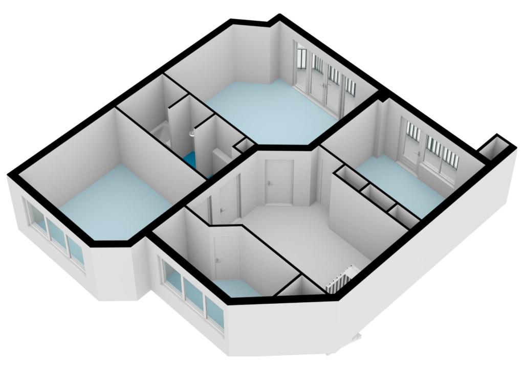 Appartement aan de Watteaustraat in Amsterdam (1077 ZN)