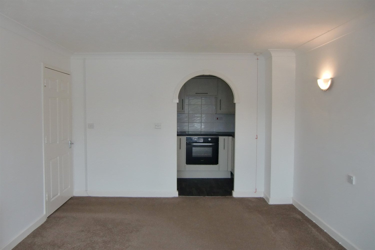 Flat Promenade in Colwyn Bay