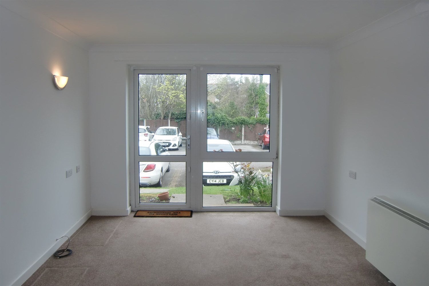 Flat Promenade in Colwyn Bay