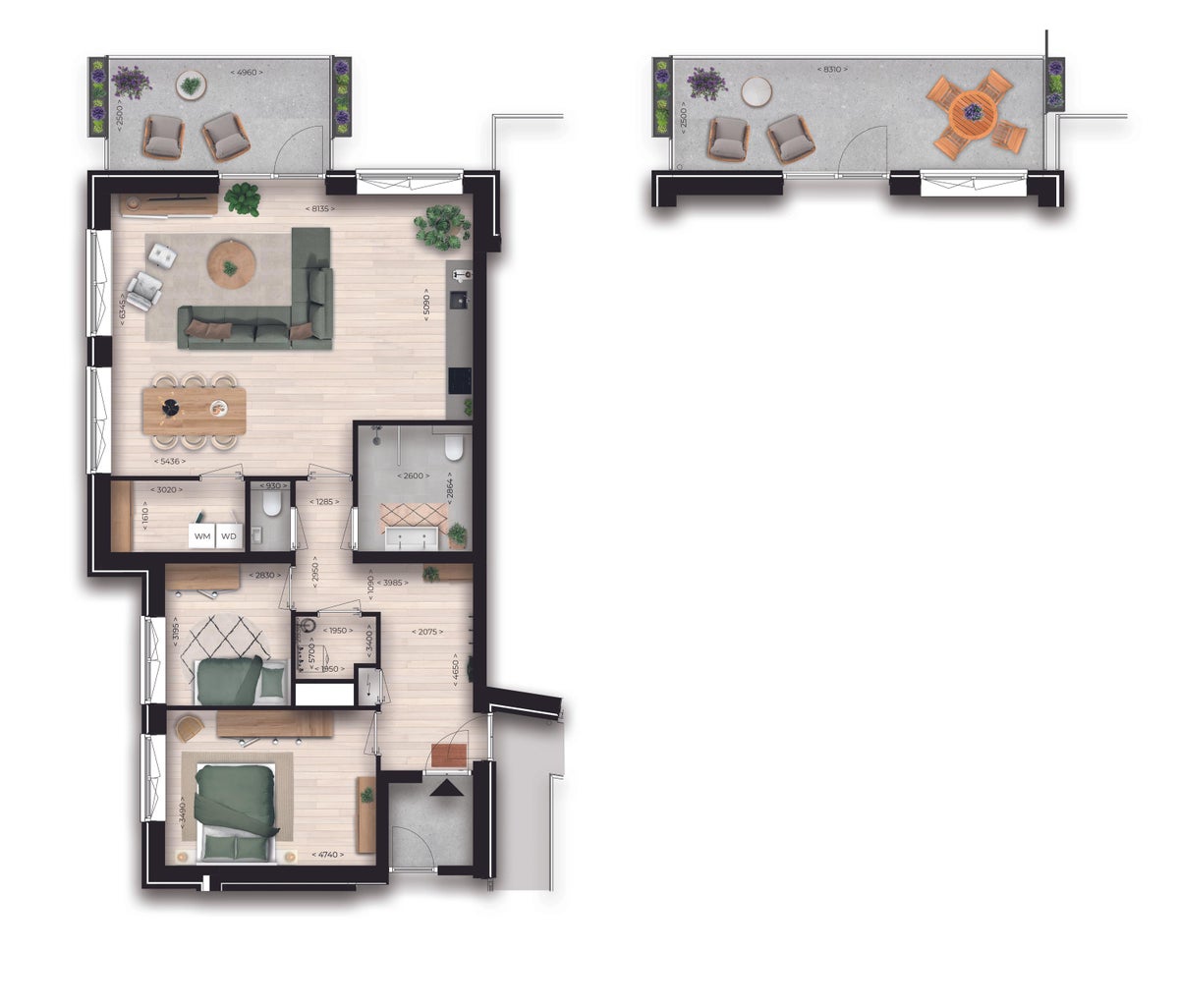 Appartement aan de Woldpad in Lelystad (8225 CC)